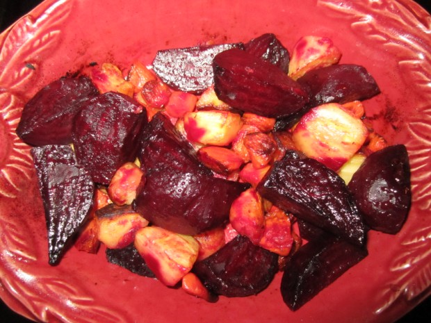 AFTER: Beets, Parsnips & Carrots